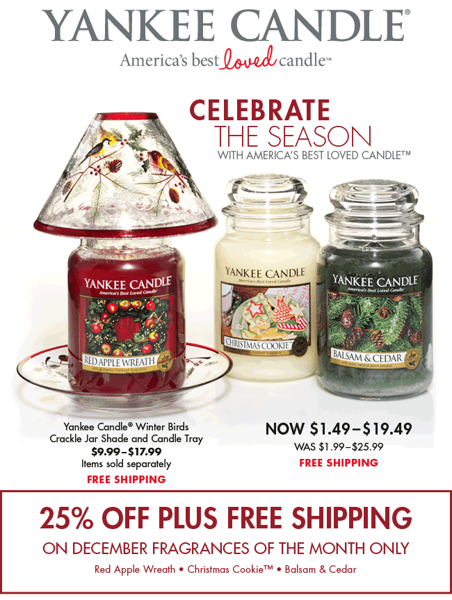 Bed Bath & Beyond Yankee Candles 25% Off FREE Shipping On Select ...