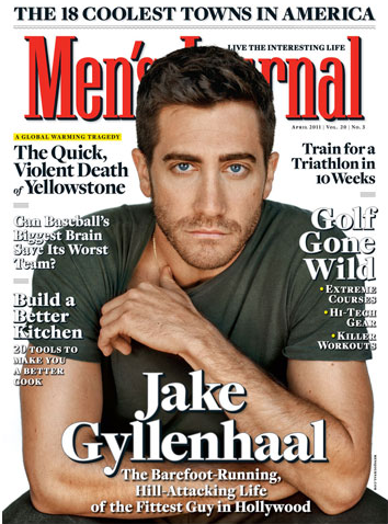 Mens Journal magazine subscription 201104 Gyllenhaal Mens Journal Magazine