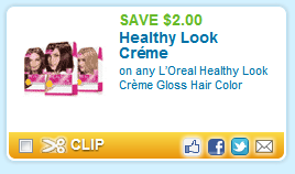 healthy look creme 2 printable coupon Coupon Roundup: Beauty Items