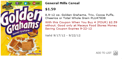 Maceys Deal Maceys Deal Best Maceys Deals 9/17 9/22 *Hot Cereal Sale & More*