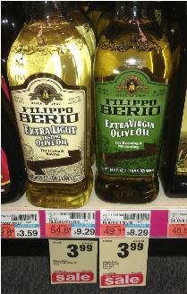 fillipo $1/1 Filippo Berio Olive Olive = $2.99 $3.75!