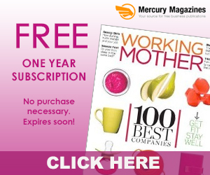 Working Mother Magazin Freebie:  Working Mother Magazine Subscription!