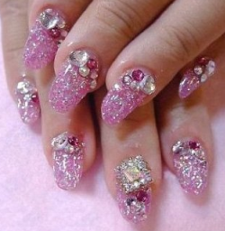 gems nails 3,000 Gems (nail art, hair clips, scrapbooking) + case $1.97 shipped!