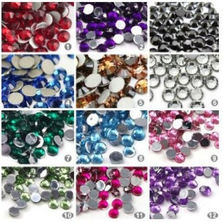 gems 3,000 Gems (nail art, hair clips, scrapbooking) + case $1.97 shipped!