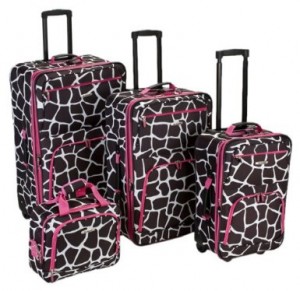 giraffe luggage giraffe luggage 300x291 Rockland 4 Piece Luggage Set: $79 Shipped (Today Only)