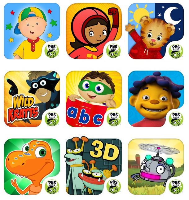 9 PBS Kids Android Apps For $0.99 Each! *Caillou, Daniel Tiger, Super ...