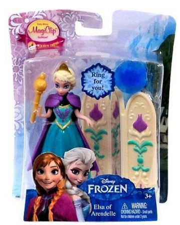 elsa and anna magiclip dolls