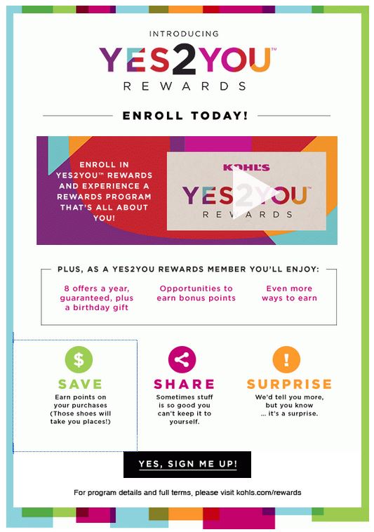 kohls yes2you rewards NEW! Kohls Yes2You Rewards Sign Up Now!