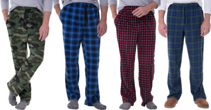 fruit of the loom fleece sleep pants