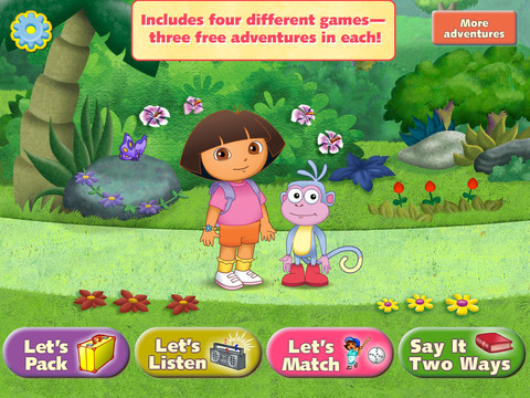 Dora Let’s Play Backpack – FREE iTunes App for iPad! | Utah Sweet Savings