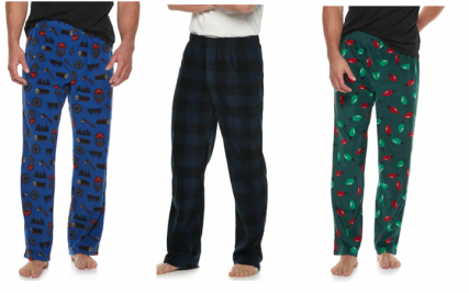 men's project rock microfleece pants