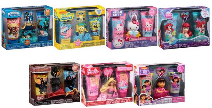 Cute Soap & Scrub Gift Sets for $4.88! *Skylanders, Barbie, Ariel, MORE ...