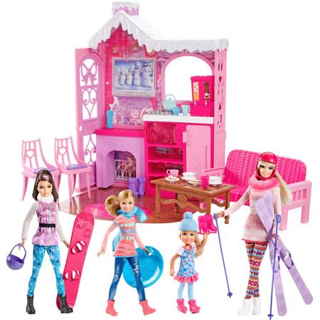 barbie log cabin