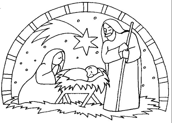 12 FREE Nativity Coloring Pages + 35 Christmas Coloring Pages! | Utah ...