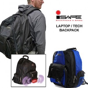 iSafe Built-In Alarm Safety Backpack