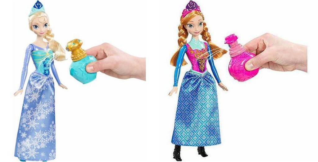 elsa and anna dolls show