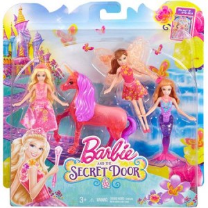 barbie princess and unicorn giftset