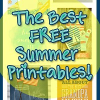 The Best FREE Summer Printables! – Utah Sweet Savings