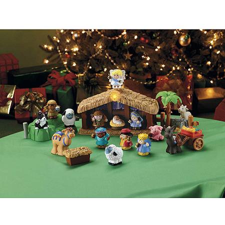 walmart little people nativity