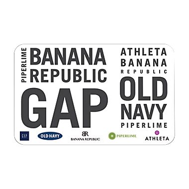 use old navy gift card at gap