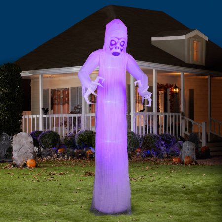 Giant Black Light Ghost Halloween Yard Decoration for $64.97 Shipped ...