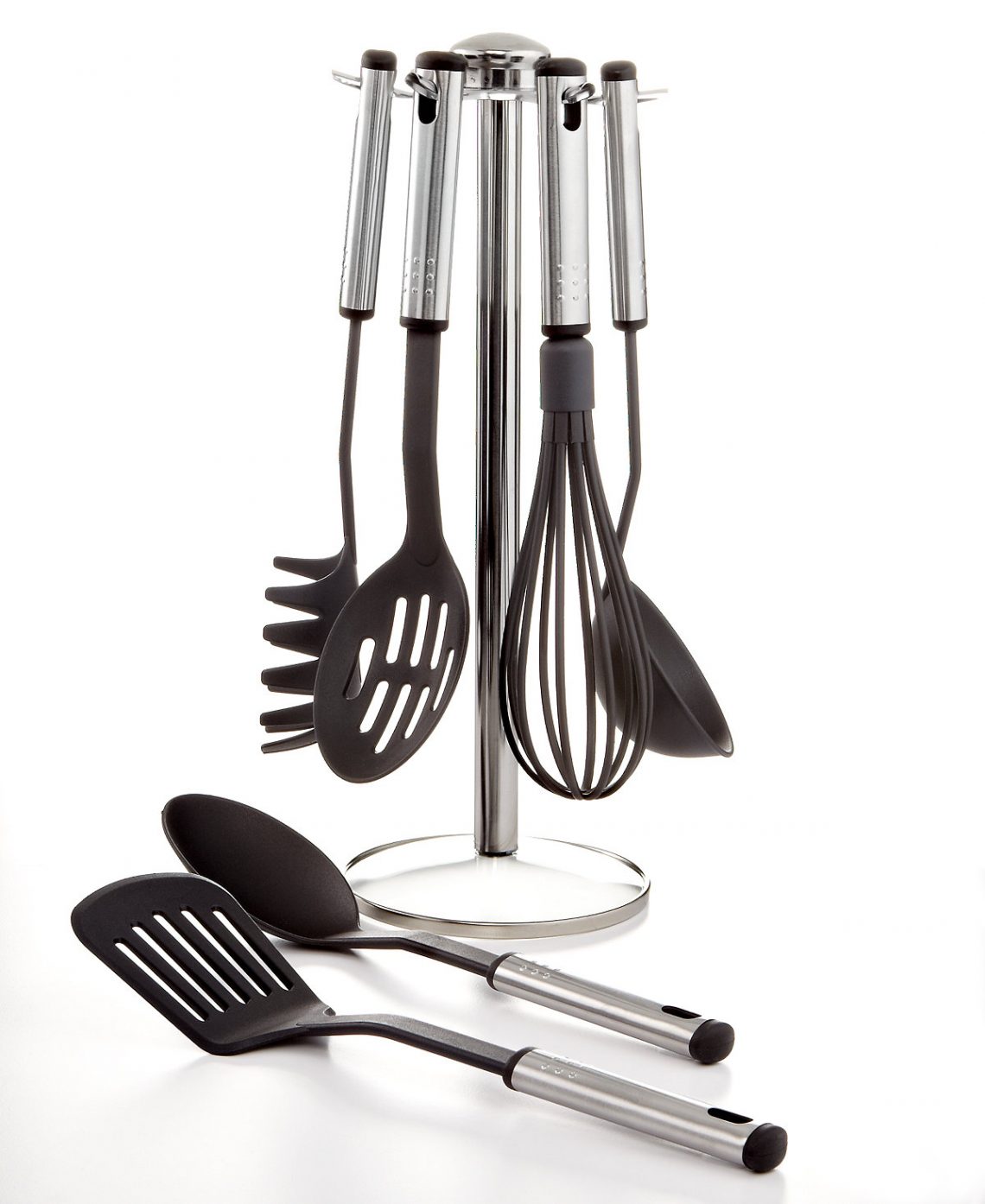 Basics 7 Piece Kitchen Utensil Set With Stand Only At Macys 1140x1394 
