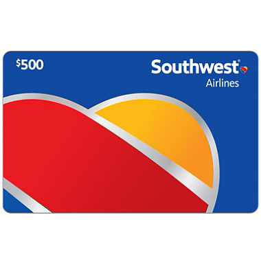 Southwest Airlines $500 Gift Card for $485.98! – Utah Sweet Savings