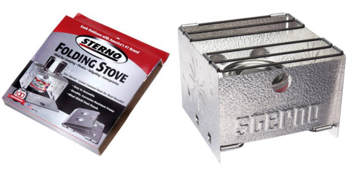 sterno outdoor folding camp stove