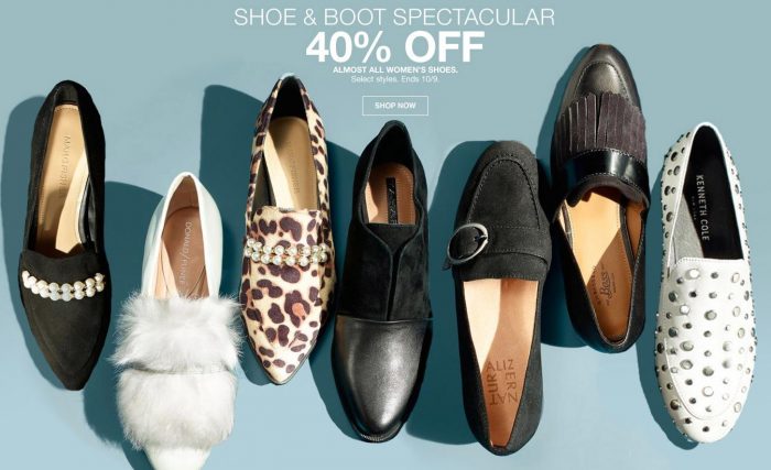 macy's shoes and boots sale
