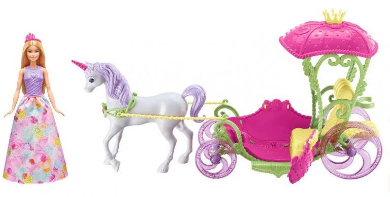 barbie dreamtopia sweetville carriage