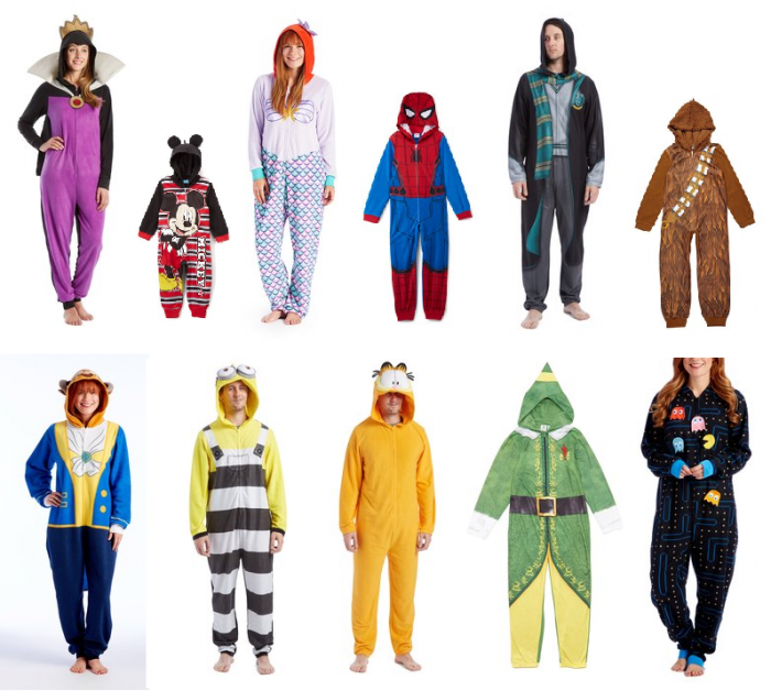 Character Pajama Jumpsuits for the Family from $16.99 (65% Off) – Utah ...