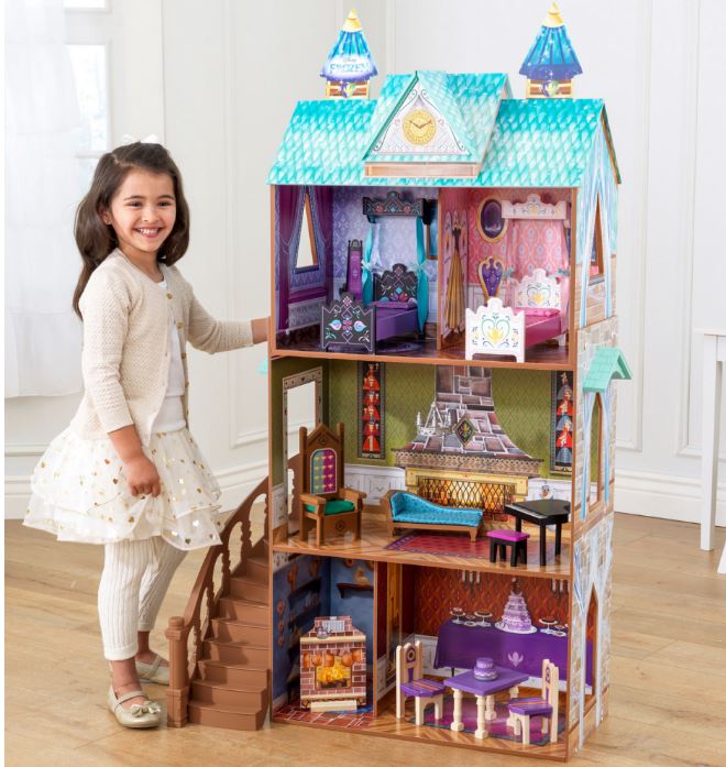 kidkraft frozen arendelle dollhouse