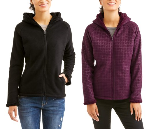 microfleece hoodie women's