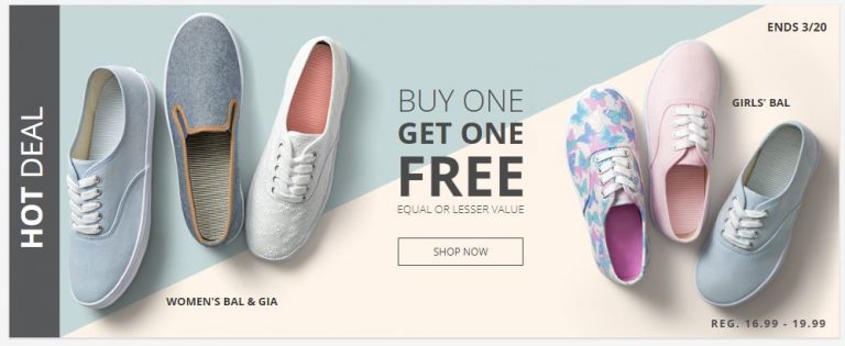 Payless: American Eagle Canvas Shoes Buy One Get One FREE! Shoes for ...