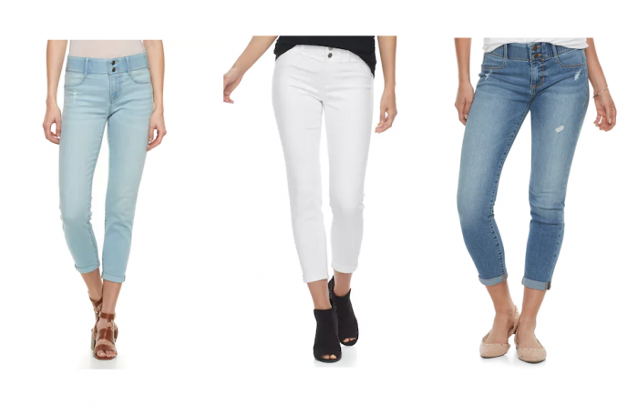 apt 9 jeans womens