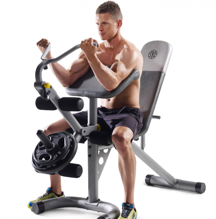 AB Circle Pro Machine $45.48 (reg $64.66) or Gold’s Gym Workout Bench ...