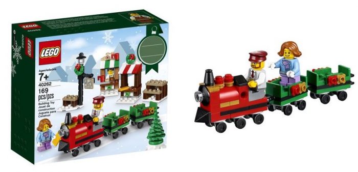 lego christmas train ride