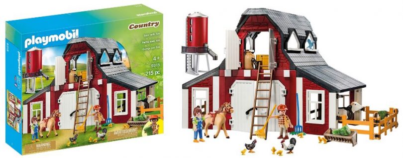 playmobil country barn with silo