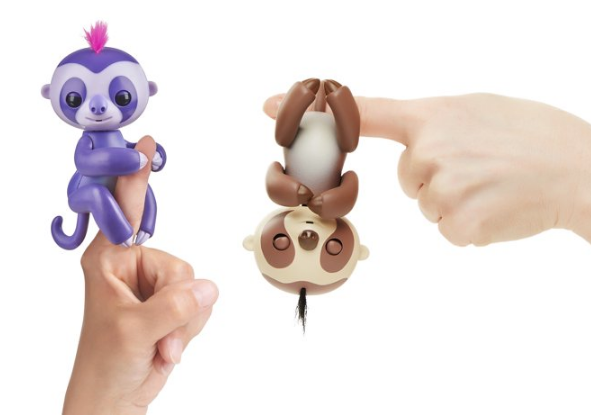 fingerlings hug sloth