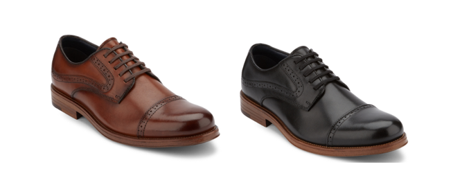 G.H. Bass & Co. Mens Genuine Leather Oxford Shoe $34.99 (reg $130 ...