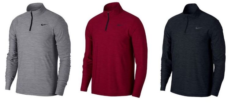 quarter zip training top