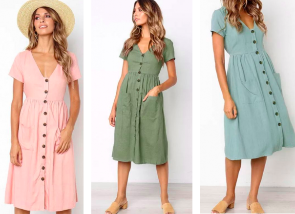 Spring Midi Dress for $17.99 (Reg. $50) – Utah Sweet Savings