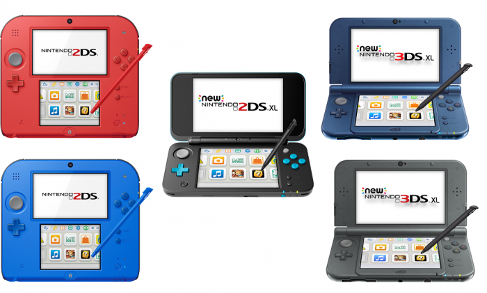 difference between nintendo 2ds and 3ds