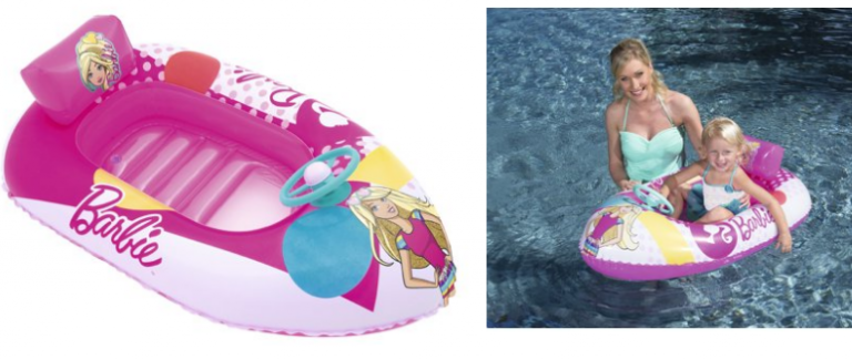 a barbie boat