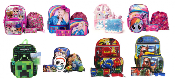 Kids Character Backpack Sets for $13.99 Shipped (Reg $39.99)! – Utah ...