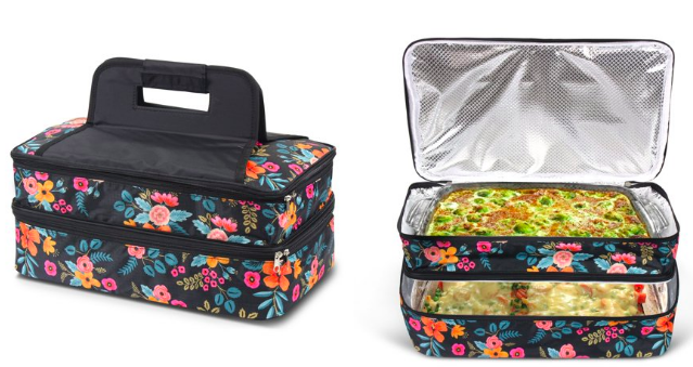 le regalo glass casserole with insulated bag