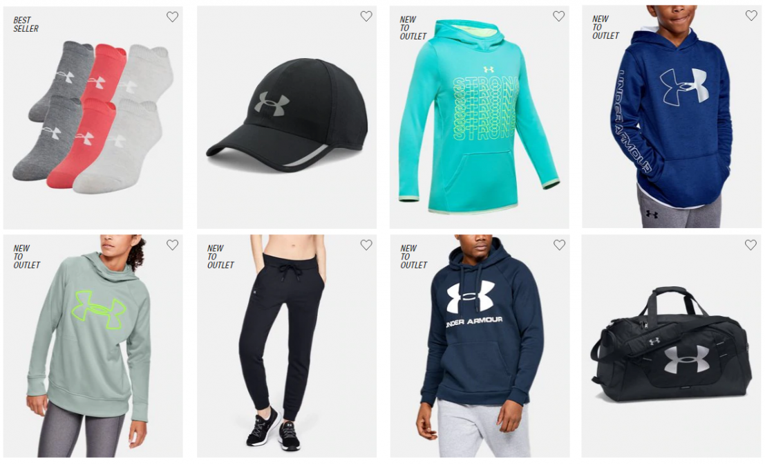 Under Armour Outlet: Up to 40% Off + Extra 30% OFF + FREE Shipping Code ...