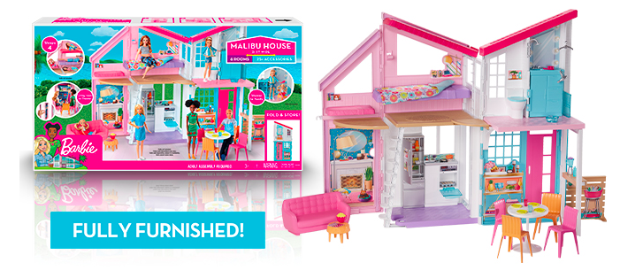 Barbie Malibu House for just $49.99 (Reg. $99.99) + Free Shipping ...
