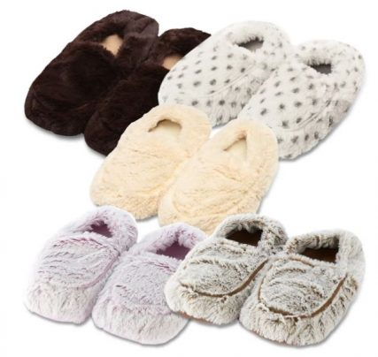 warmies plush slippers