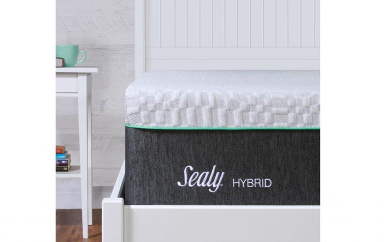 sealy 12 inch hybrid memory foam mattress